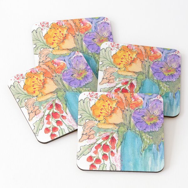 Item preview, Fantasy Florals designed and sold by Mary Roff.