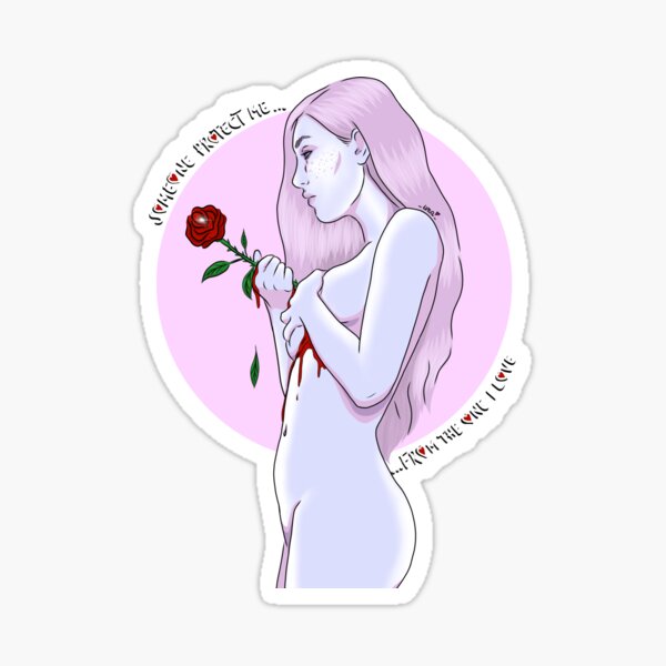 Vista previa del artículo con la obra «Alguien que me proteja del que amo», diseñado y vendido por mynameisuna.