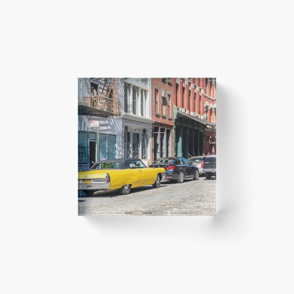 Item preview, Yellow car in Tribeca, New York City designed and sold by JJFarquitectos.