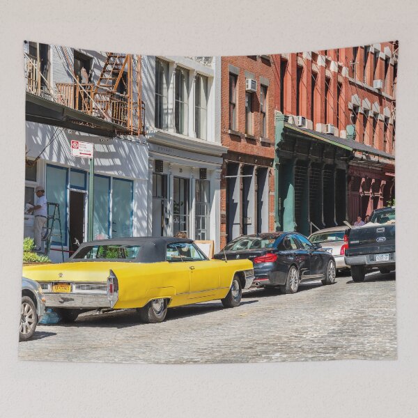 Item preview, Yellow car in Tribeca, New York City designed and sold by JJFarquitectos.