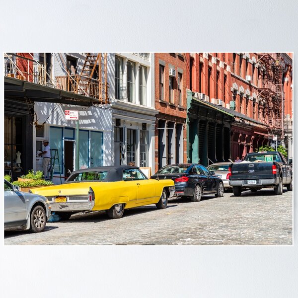 Item preview, Yellow car in Tribeca, New York City designed and sold by JJFarquitectos.