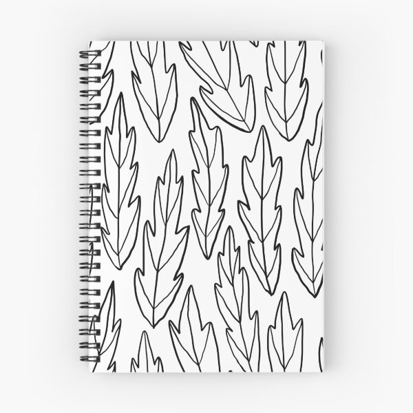 Item preview, Monochrome Leaf designed and sold by Trine Tollefsen.