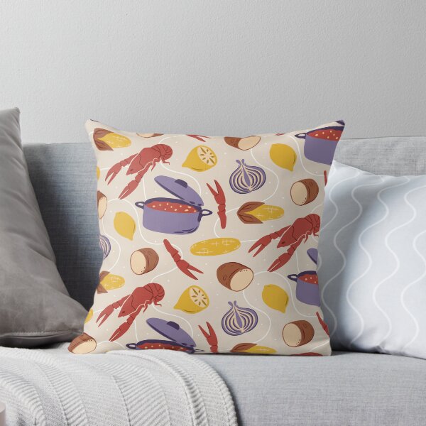 Item preview, Louisiana Crawfish Boil Pattern designed and sold by SLAG-Creative.