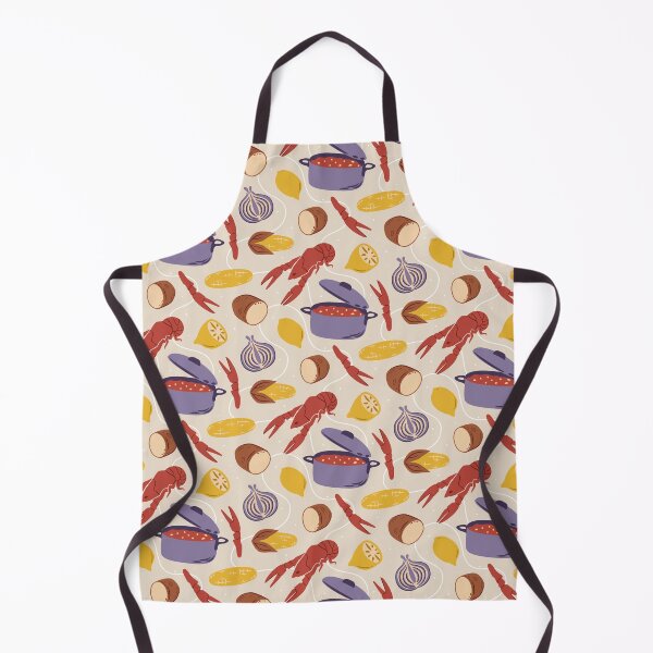 Item preview, Louisiana Crawfish Boil Pattern designed and sold by SLAG-Creative.