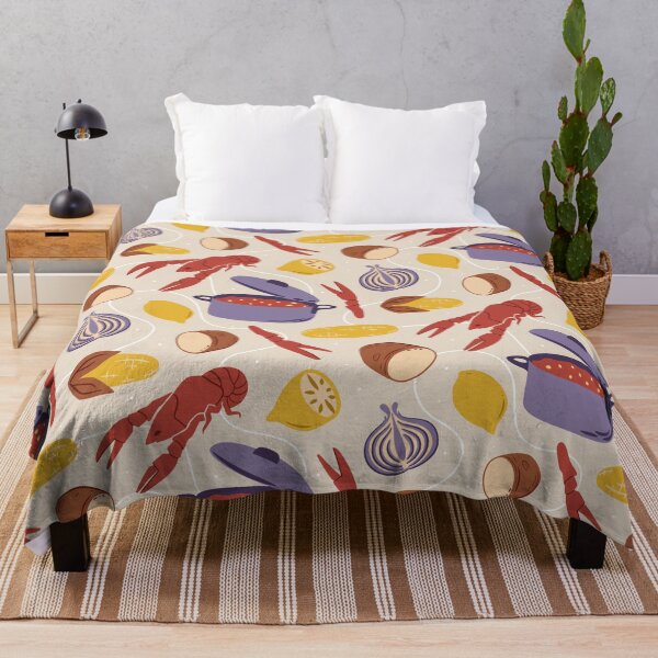 Item preview, Louisiana Crawfish Boil Pattern designed and sold by SLAG-Creative.