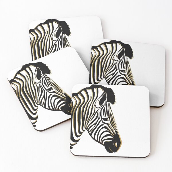 Item preview, Black and Gold Zebra  designed and sold by OliviaAndAva.