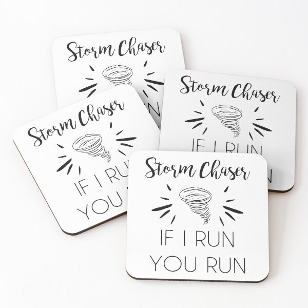 Item preview, Storm Chaser If I Run You Run T-Shirt designed and sold by ZANKELLO.