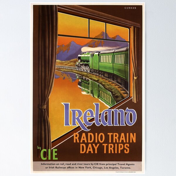Item preview, retro Ireland designed and sold by CorasPosters.