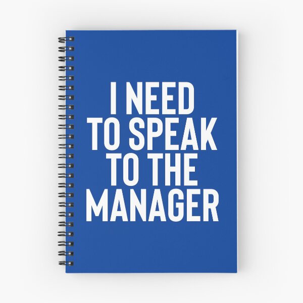 Item preview, I Need To Speak To The Manager #1 designed and sold by SalahBlt.