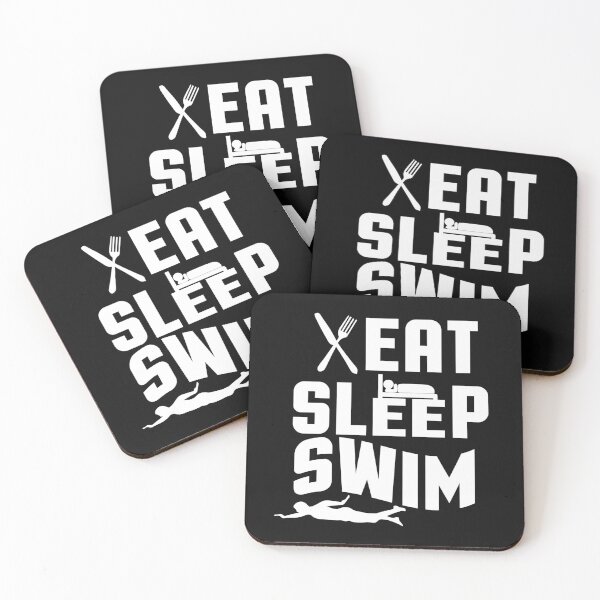 Item preview, Swimming Theme: Eat Sleep Swim Repeat designed and sold by EstelleStar.
