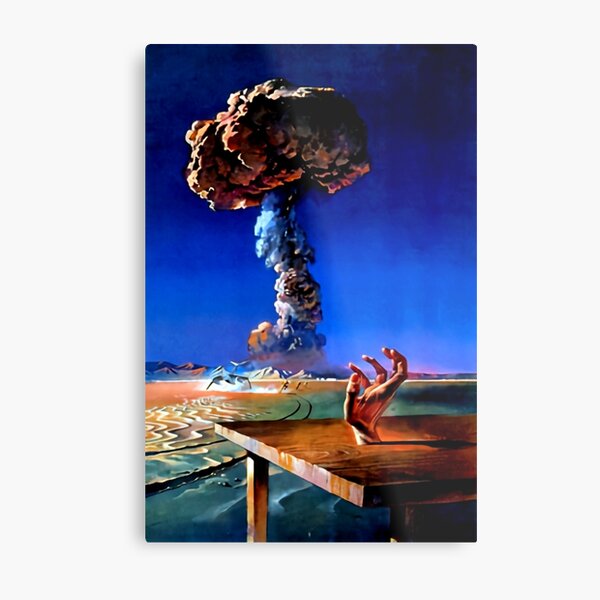 Indoctrinaire - Vintage Sci-Fi Art Metal Print