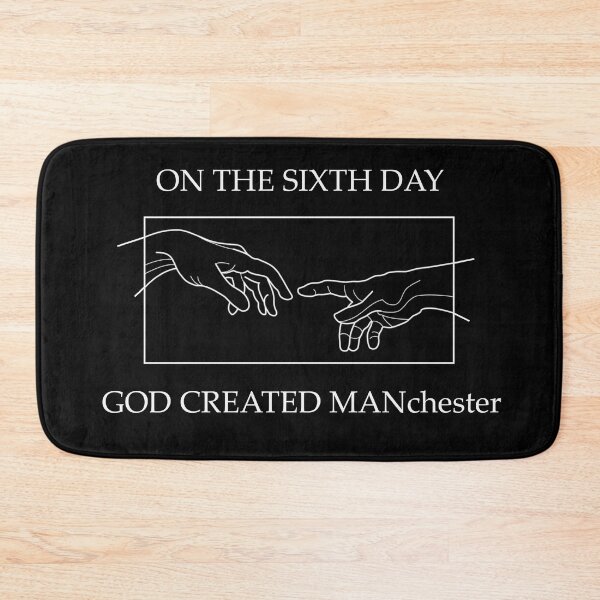 Item preview, Manchester // On the sixth day, God created Manchester designed and sold by Sound-Tees.