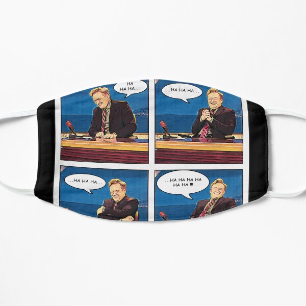 Conan laughing Flat Mask