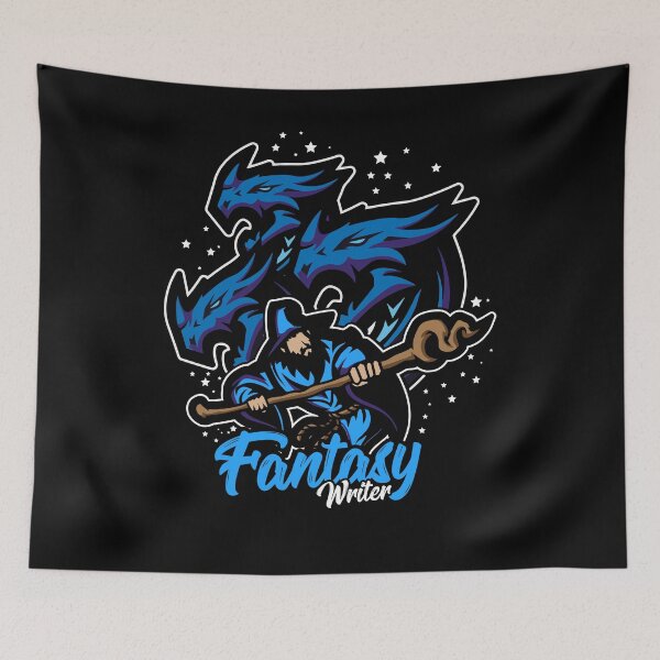 Item preview, Fantasy Writer Wizard And Dragons Author Gifts designed and sold by deannabalestra.