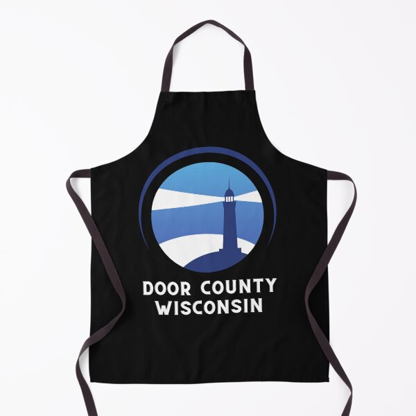 Item preview, Door County Wisconsin Lighthouse Graphic Design Lake Michigan Travel Vacation Camping designed and sold by fineartprints1.