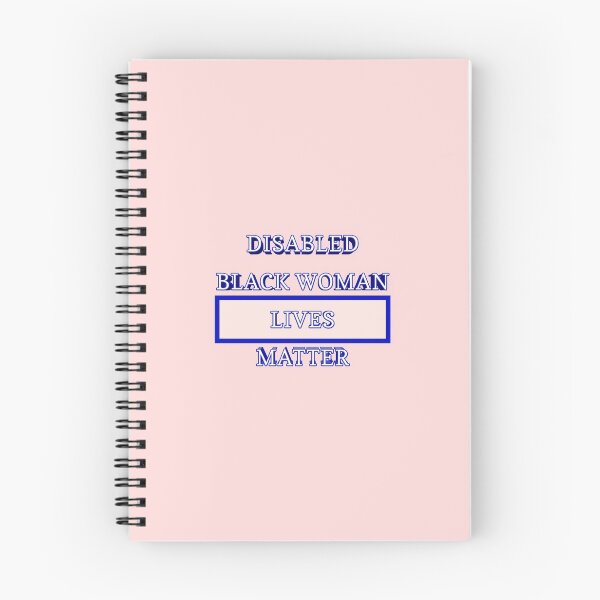 Item preview, Disabled Black Woman Lives Matter 004 designed and sold by ITALY-Roselli-.