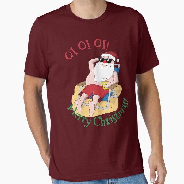 Item preview, Oi Oi Oi Merry Australian Christmas! Santa In the Beach designed and sold by johnmgr21.