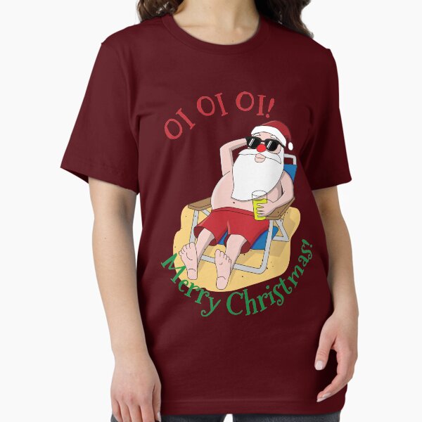 Artikel-Vorschau von Oi Oi Oi Fröhliche australische Weihnachten! Weihnachtsmann am Strand, designt und verkauft von johnmgr21.