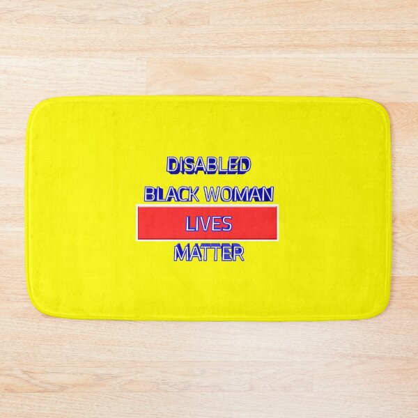 Item preview, Disabled Black Woman Lives Matter 005 designed and sold by ITALY-Roselli-.