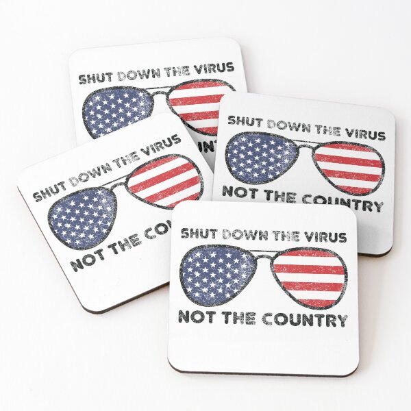 Item preview, Shut Down The Virus Not The Country designed and sold by TheMattDesigns.