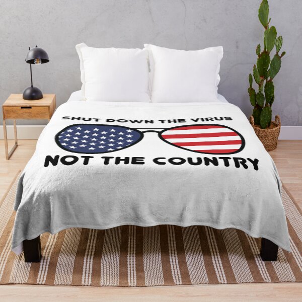Item preview, Shut Down The Virus Not The Country presidential designed and sold by TheMattDesigns.