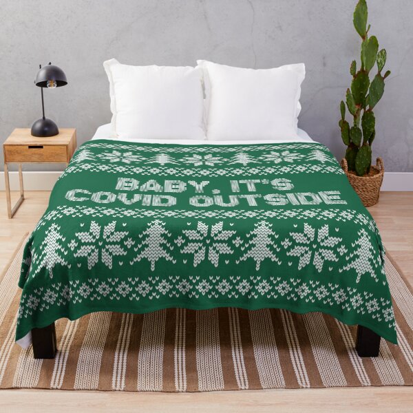 Item preview, BABY IT'S COVID OUTSIDE FUNNY CHRISTMAS 2020 designed and sold by CrystalCrush.