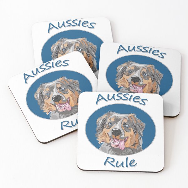 Aperçu de l'œuvre Règle australienne! Surtout pour les amoureux des bergers australiens! créée et vendue par rs-designs.