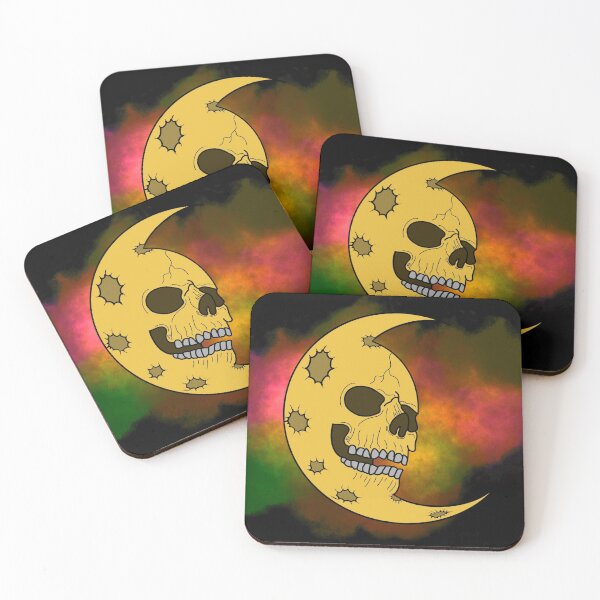 Item preview, Skull moon with nebula designed and sold by BV-creas.