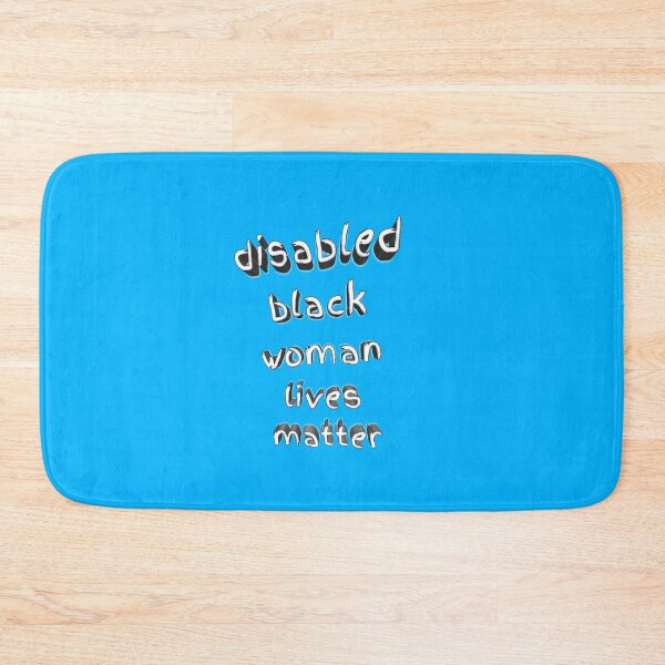 Item preview, Disabled Black Woman Lives Matter 006 designed and sold by ITALY-Roselli-.