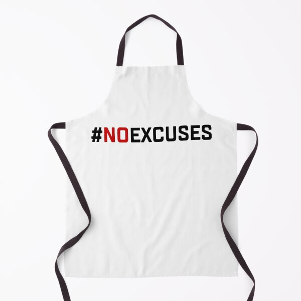 Item preview, No Excuses Gym Quote designed and sold by Andrea Lina.