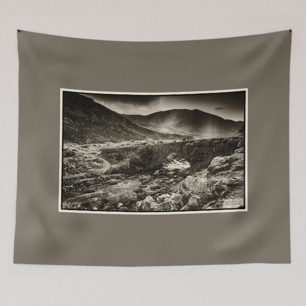 Item preview, Gap of Dunloe The Wishing Bridge Art Print designed and sold by ROADTROOPER.