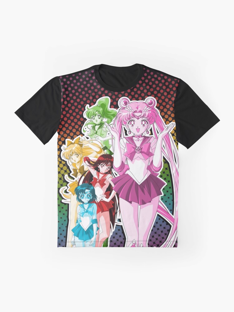 Thumbnail 4 of 5, Graphic T-Shirt, Senshi World designed and sold by SassySpice.