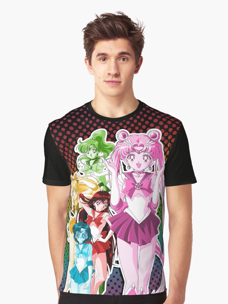 Thumbnail 1 of 5, Graphic T-Shirt, Senshi World designed and sold by SassySpice.