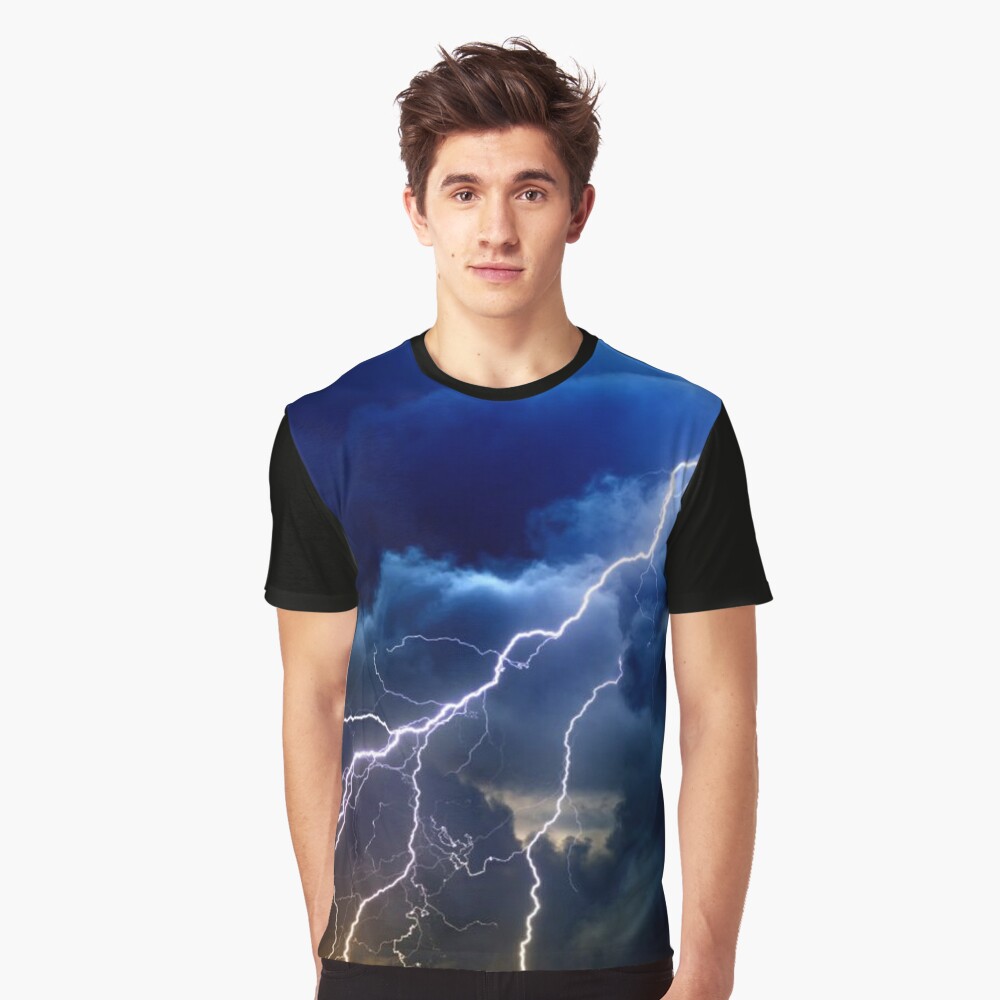 Lightning hot sale graphic tee