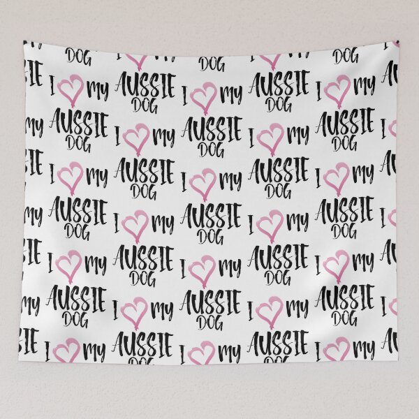 Artikelvorschau, Ich liebe meinen australischen Hund! Speziell für Australian Shepherd Lovers! entworfen und verkauft von rs-designs.