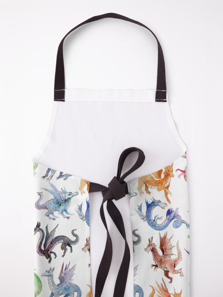 Alternate view of Among Dragons Apron