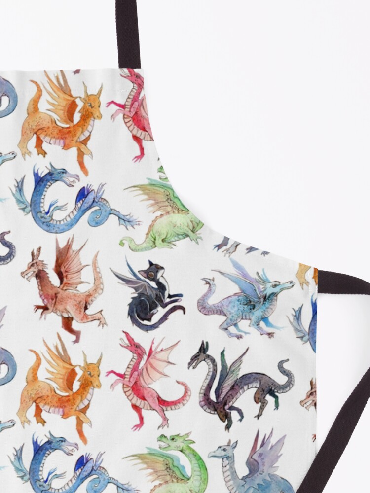 Alternate view of Among Dragons Apron