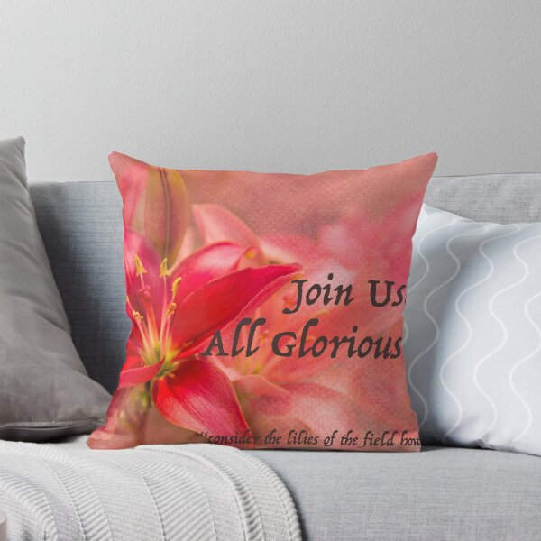 Item preview, All Glorious Lilies Join Us designed and sold by Marilyn Cornwell.