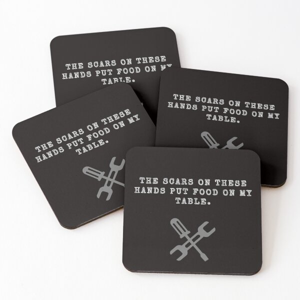 Item preview, The scars on these hands - gearhead car guy designed and sold by ToddsTees1.