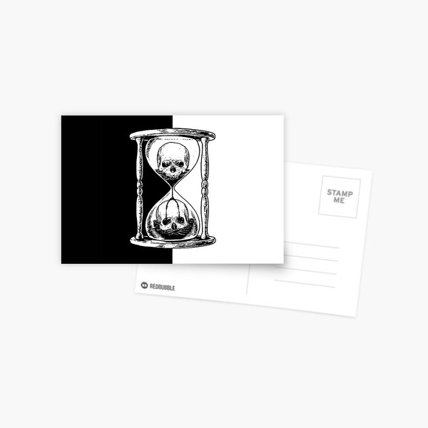 Unus Annus Half and Half Logo Postcard