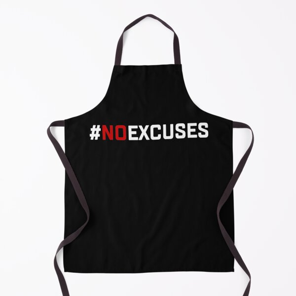 Item preview, No Excuses Gym Quote designed and sold by Andrea Lina.