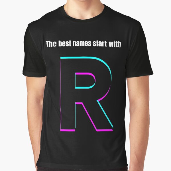 Item preview, The best names start with R designed and sold by Alphabetss.