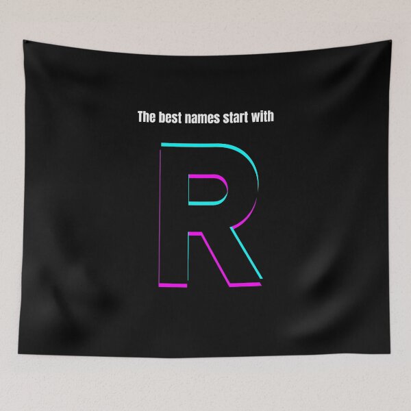 Item preview, The best names start with R designed and sold by Alphabetss.