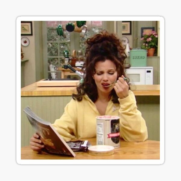 Item preview, fran fine eating ice cream designed and sold by NYF308.