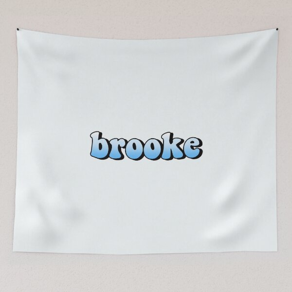 Item preview, aesthetic pastel blue gradient brooke name designed and sold by STAR10008.