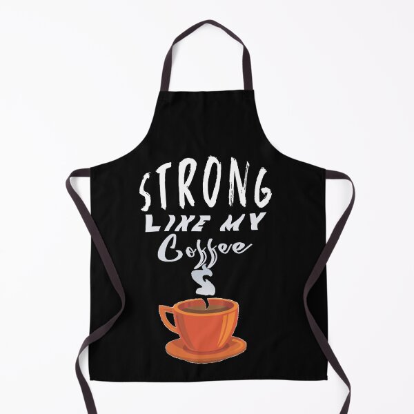 Artikelvorschau, Stark wie mein Kaffee entworfen und verkauft von BasicWear.