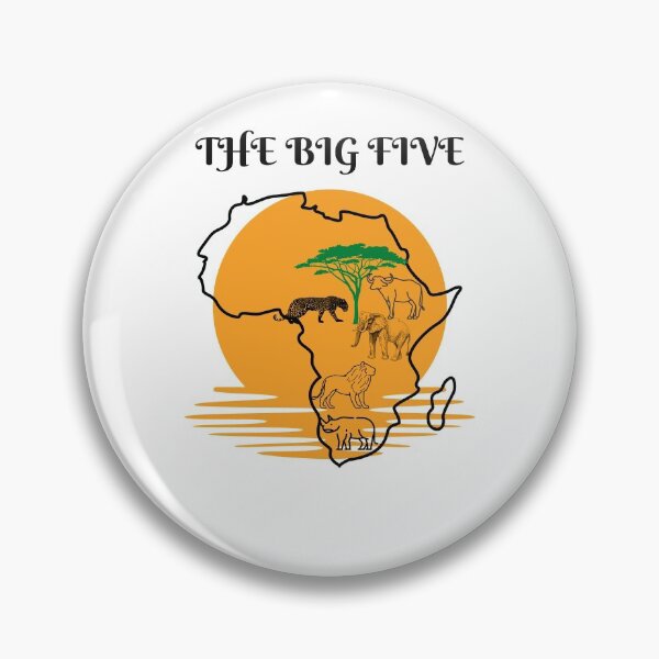 Item preview, The Big Five of Africa designed and sold by Lorify.