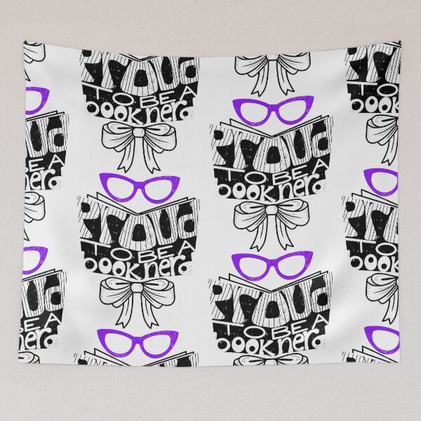 Item preview, Proud to be a Book Nerd Female Sash And Glasses designed and sold by thecraftace.
