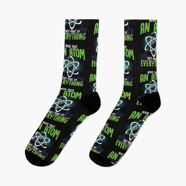 Item preview, Never Trust An Atom They Make Up Everything Pun designed and sold by perfectpresents.