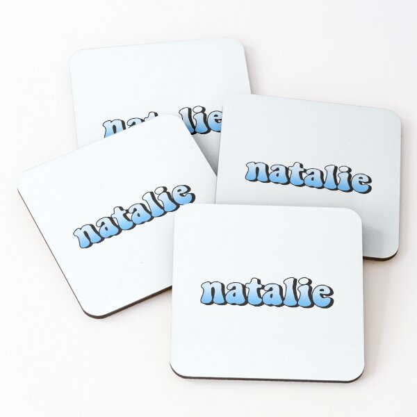 Item preview, aesthetic pastel blue gradient natalie name designed and sold by STAR10008.